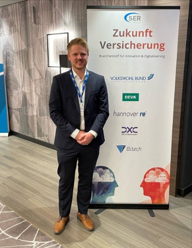 Daniel Jobke vertritt die BDO DIGITAL GmbH auf der Veranstaltung „Zukunft Versicherung“